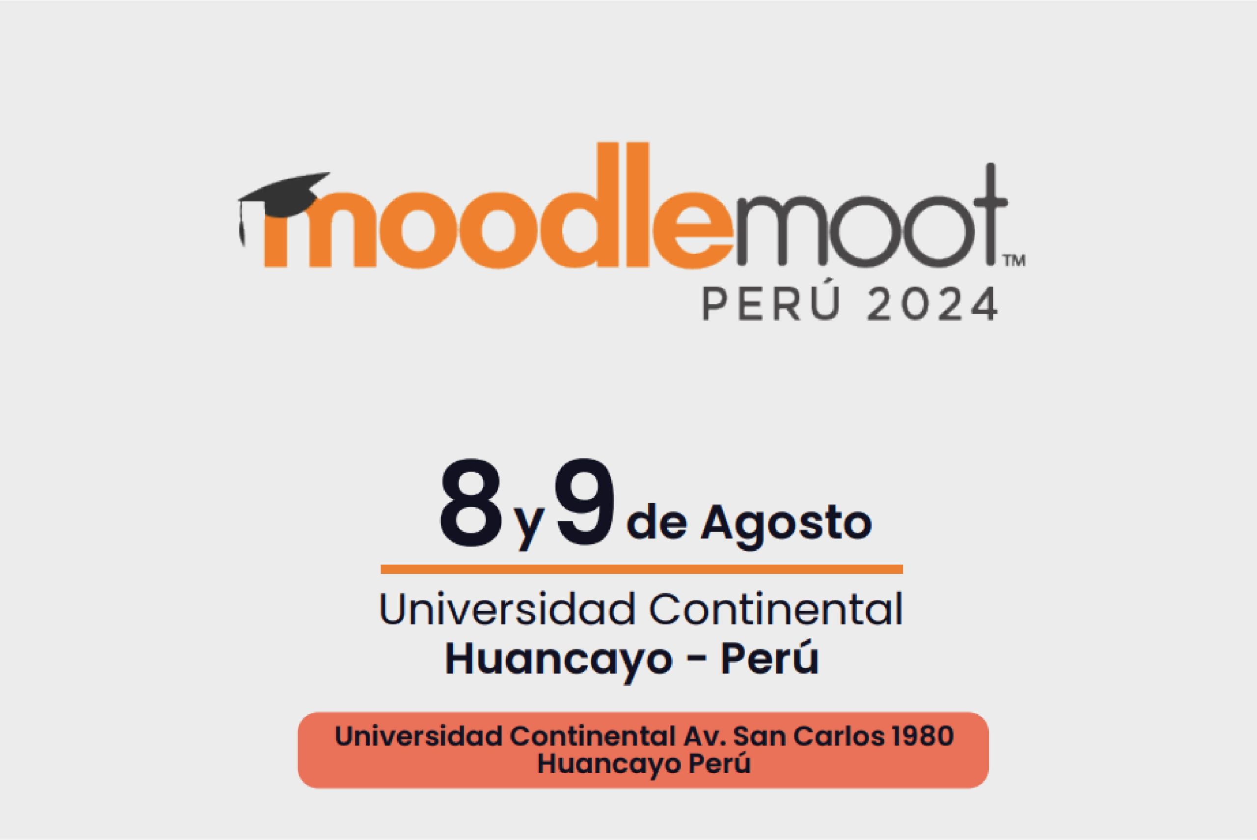 Participa en el MoodleMoot Perú 2024: un espacio de innovación educativa digital