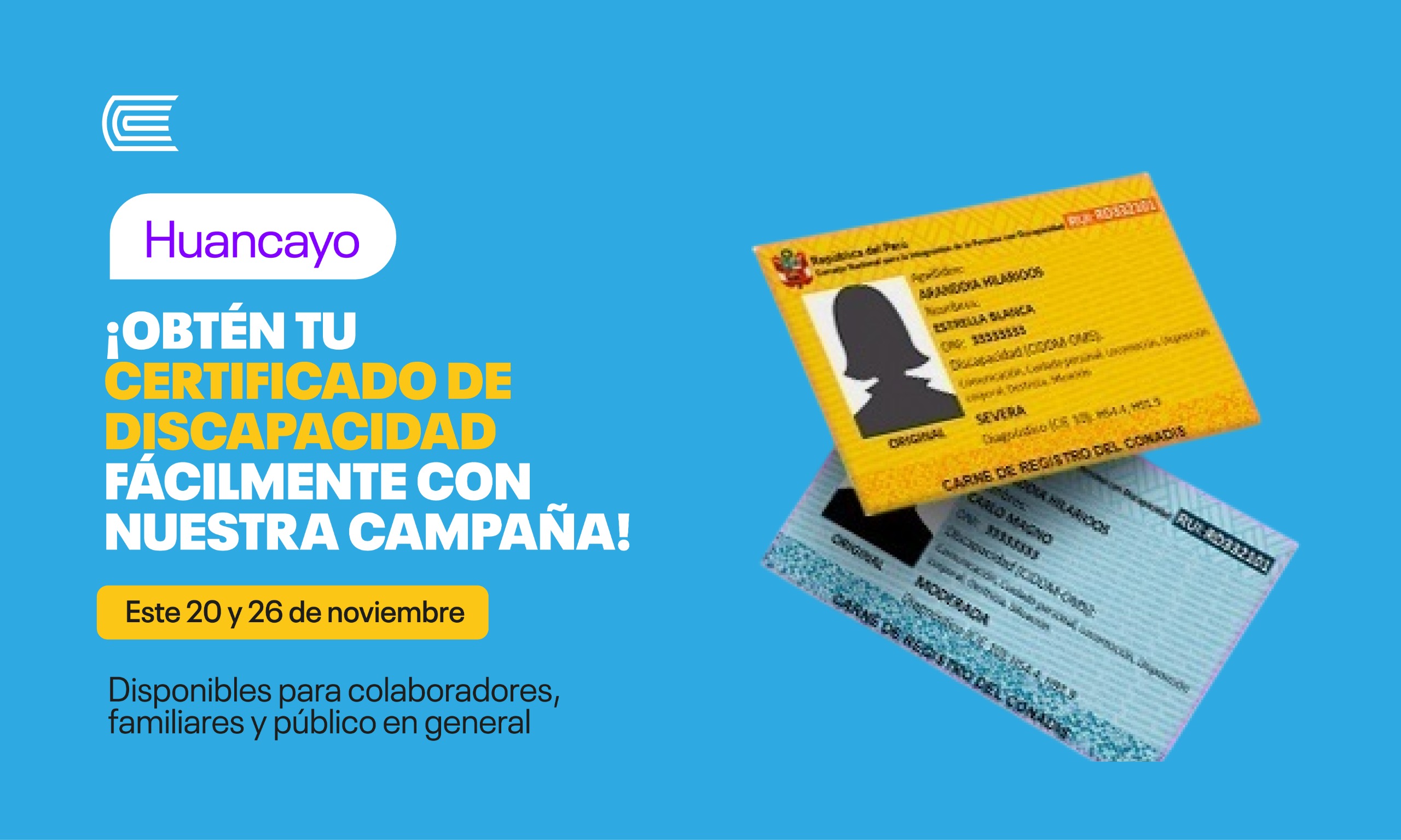 ¡Te invitamos a participar en nuestra nueva campaña de certificación de discapacidad!