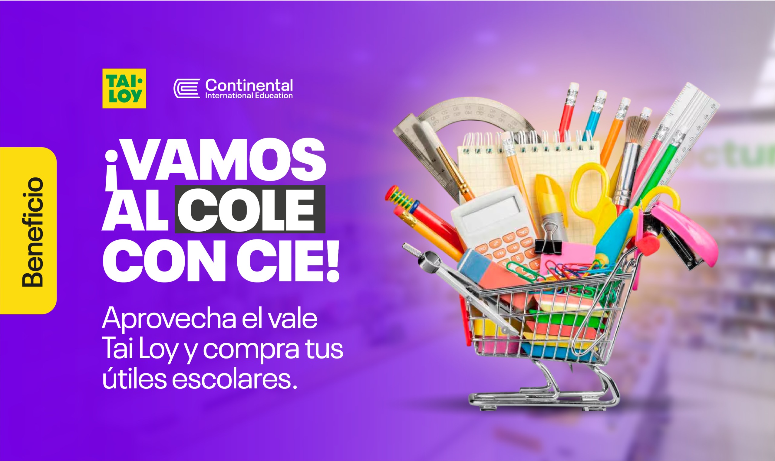 ¡Vamos al cole con CIE!