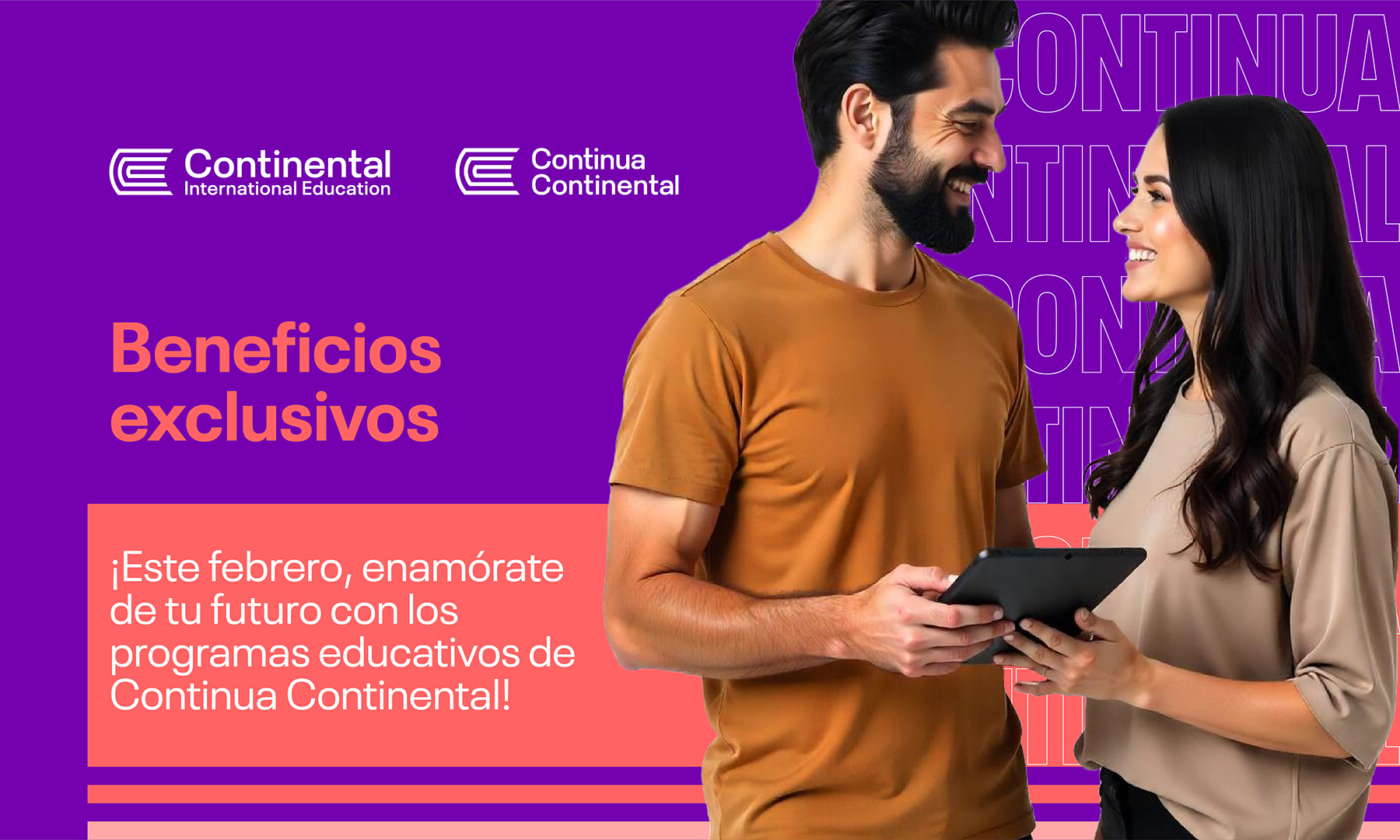 ¡Enamórate de tu futuro con Continua Continental este febrero!