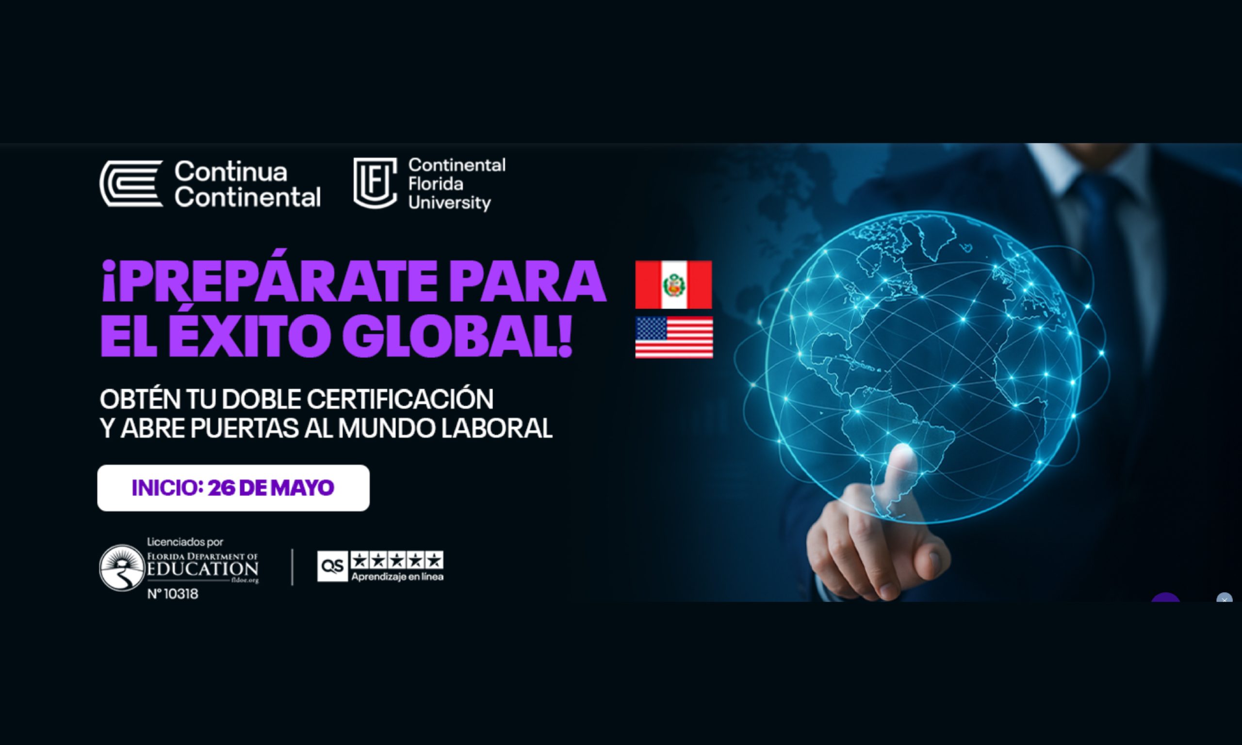 ¡Impulsa tu carrera con una doble certificación nacional e internacional!