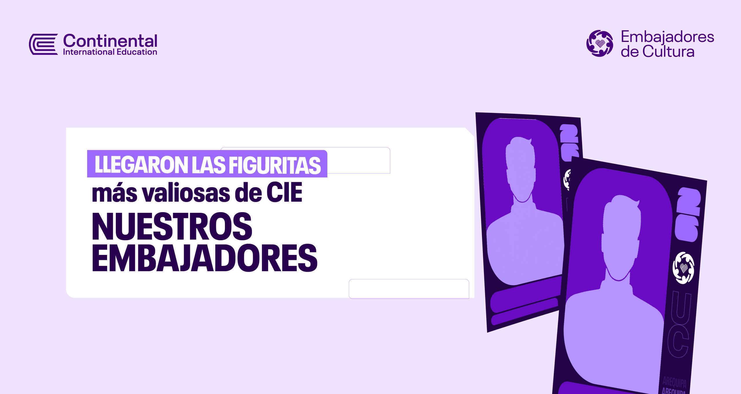 Llegaron las figuritas más valiosas de CIE: Nuestros embajadores