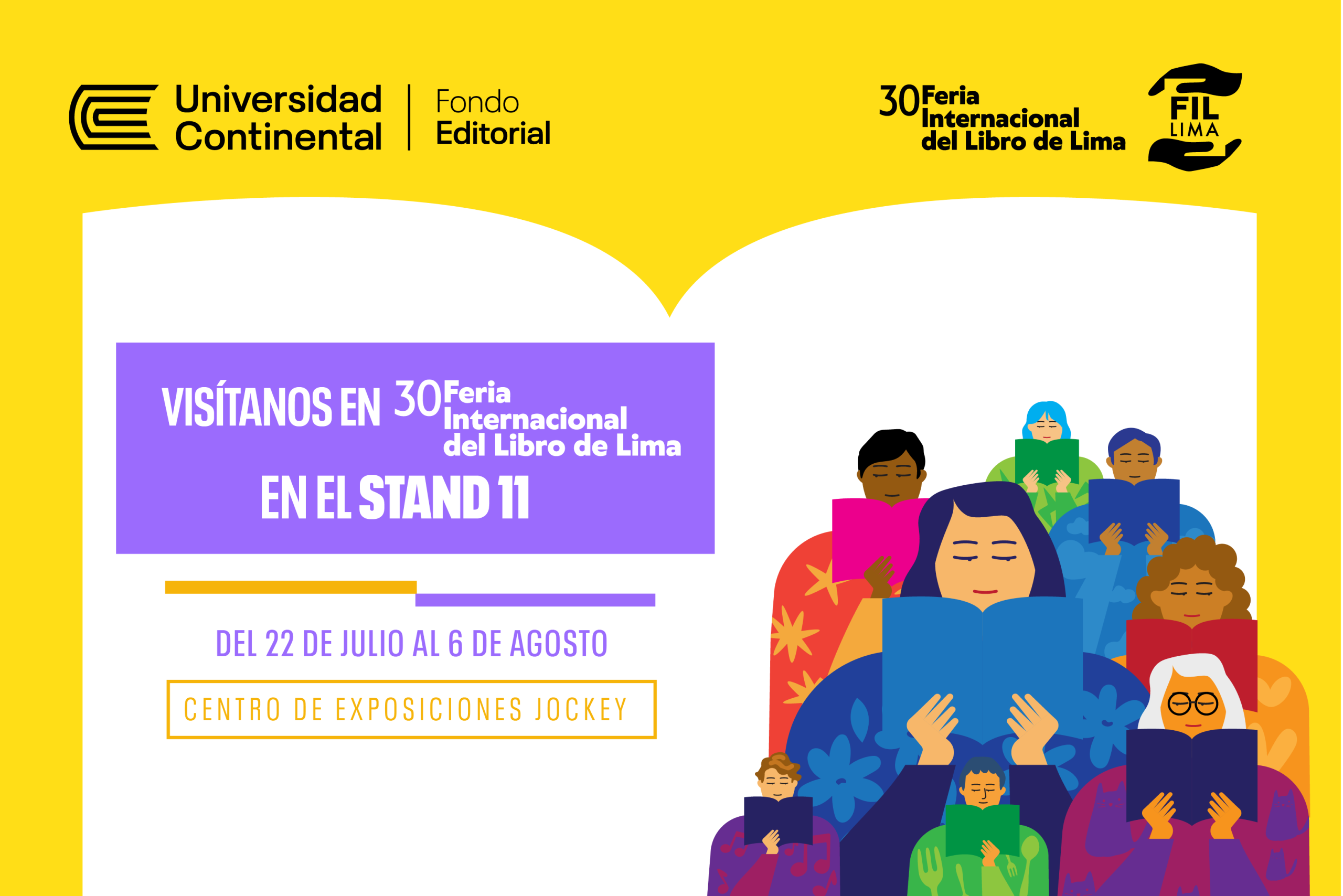 Feria Internacional del Libro Lima: Visítanos en el Stand 11