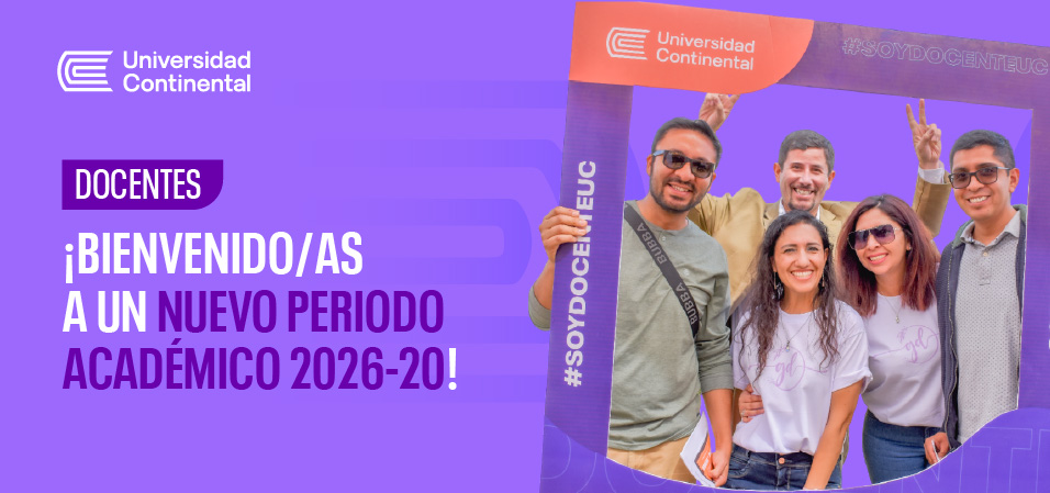 Docentes, ¡Bienvenido/as al periodo académico 2026-20!