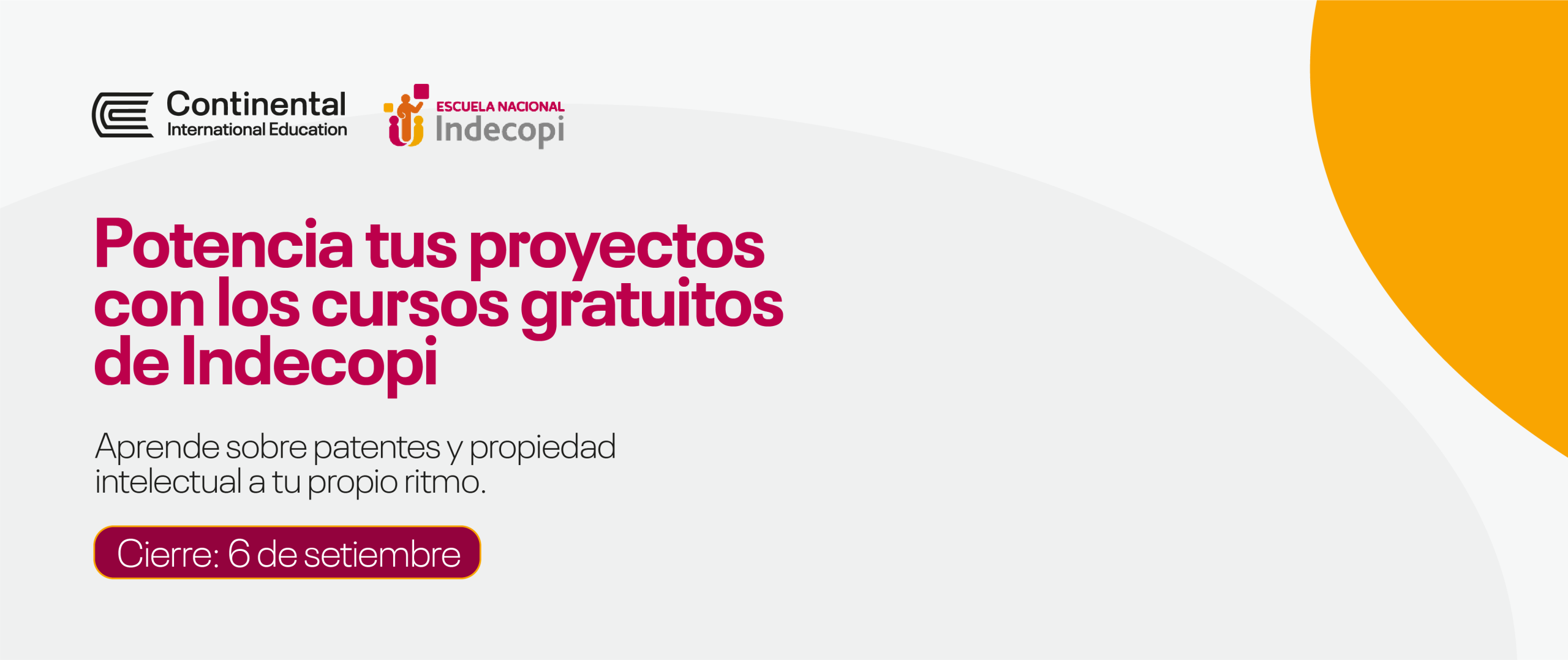 Potencia tus proyectos de innovación: Inscríbete en los cursos gratuitos de Indecopi