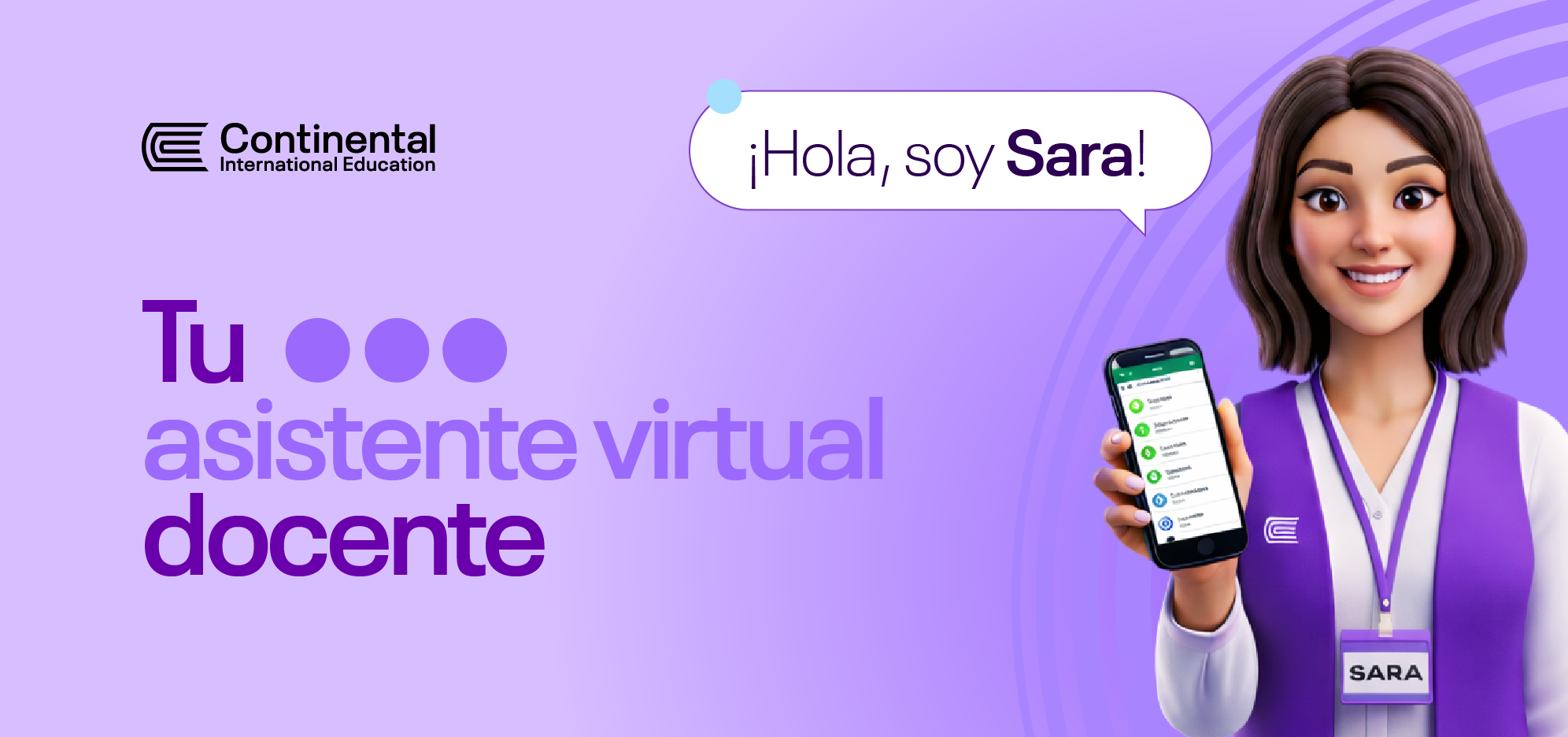 ¿Tienes una consulta? SARA está lista para ayudarte